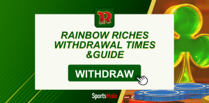 Rainbow Riches withdrawal times & guide: Methods, processing times, and common issues