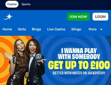 jackpotjoy refer a friend offer: get up to £100