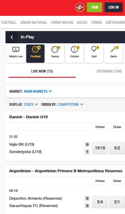 Claiming Ladbrokes Sign Up Offer by entering the promo code