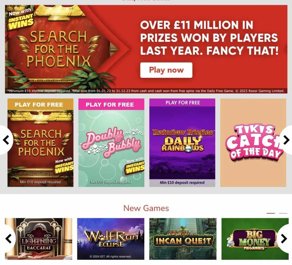 virgin games library uk