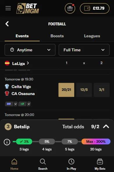 BetMGM’s Golden Acca 