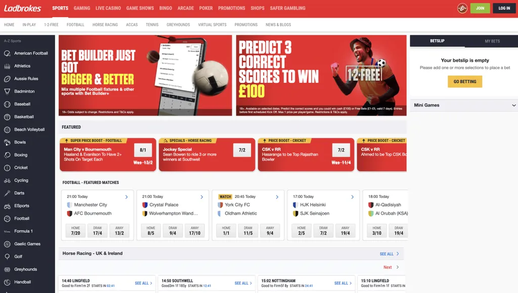 Ladbrokes review UK 