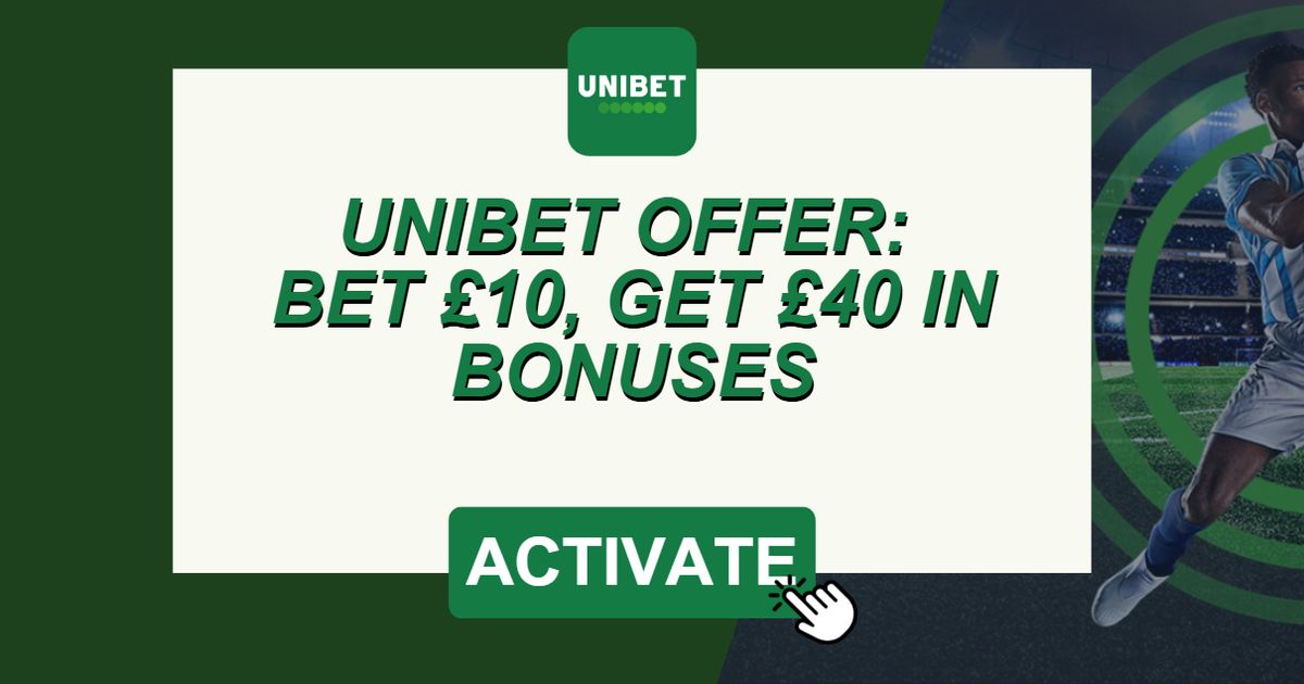 Screenshot af Unibet bonus interface
