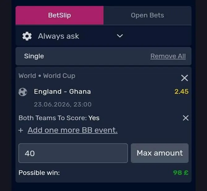 21luckybet qualifying bet for the sign up offer