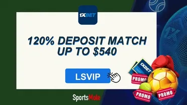 1xBet Promo Code Canada “LSVIP” | Claim a 120% First Deposit Bonus up to $540