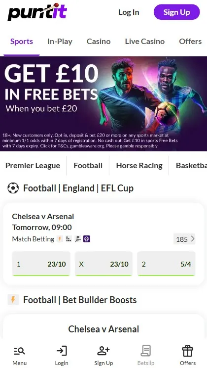 puntit-free-bet-offer