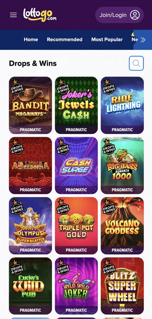 LottoGo existing customer promotions