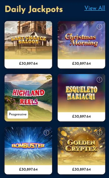 The Vic casino daily jackpots