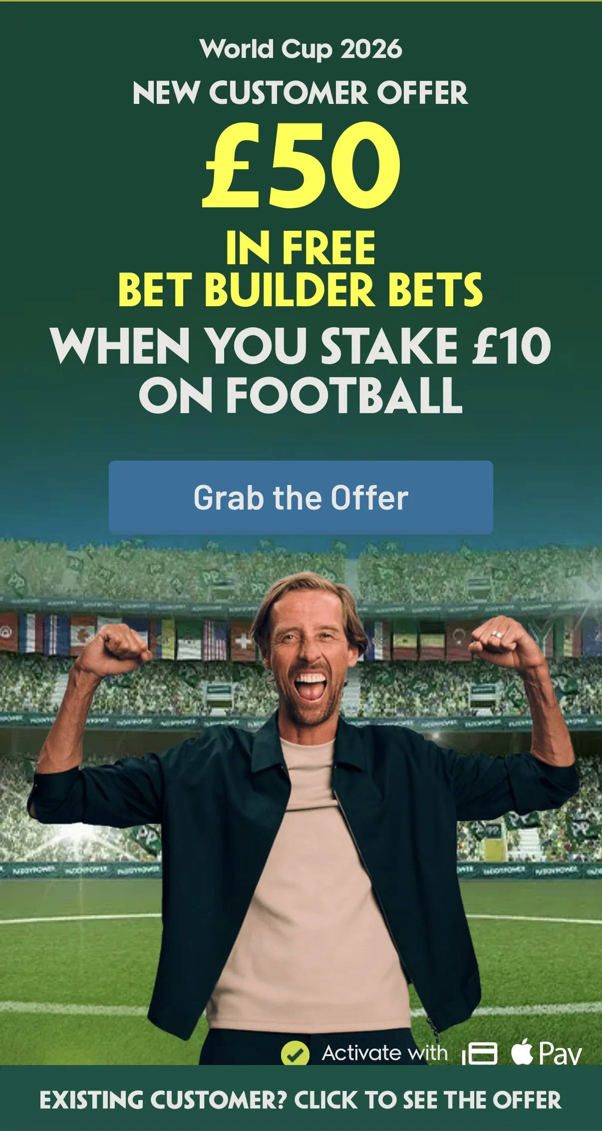 Paddy Power World Cup offer