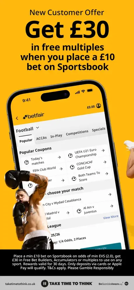 Betfair app image