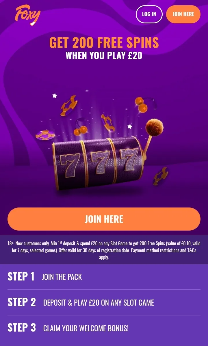 foxy games slot bonus