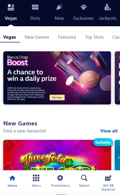 William Hill casino review | Game selection, software, and RTPs