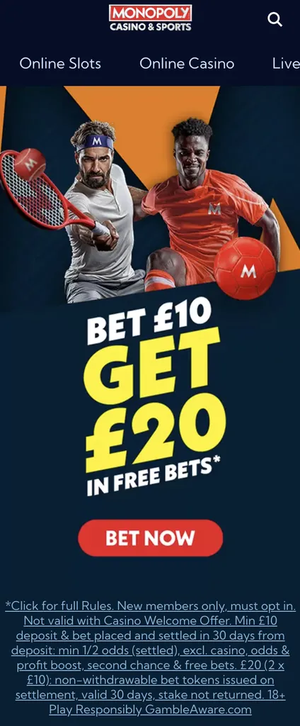 monopoly casino sports betting