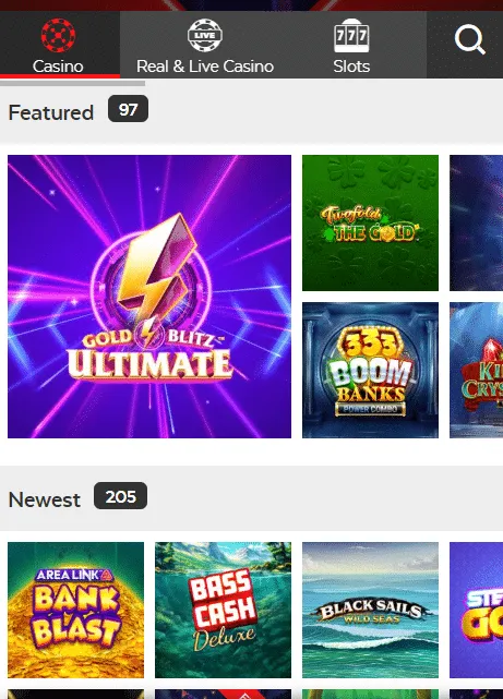 32Red Casinos game overview – Slots, bingo, & table games