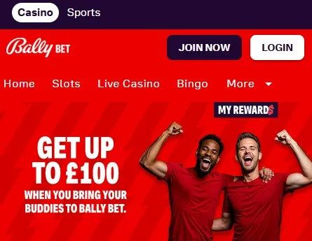 bally bet casino refer a friend promotion