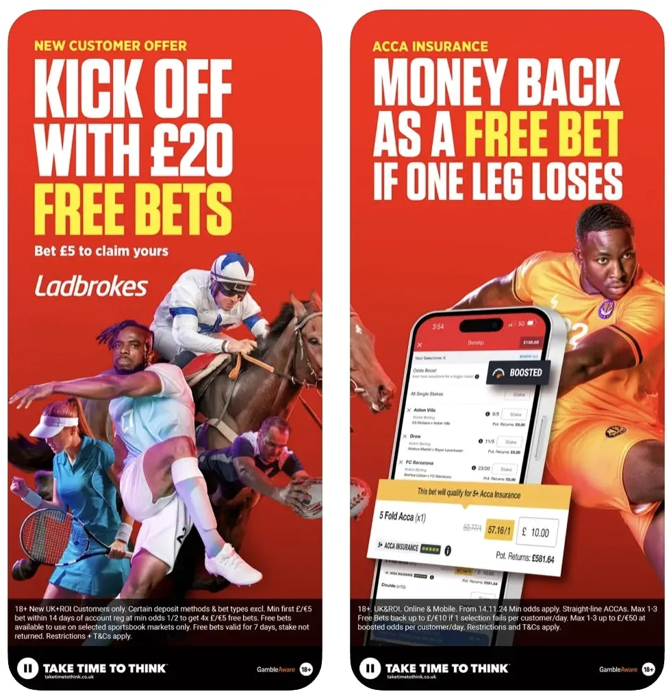 UK best betting apps: Ladbrokes