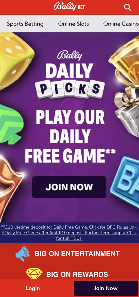 Bally bet promo code existing customers