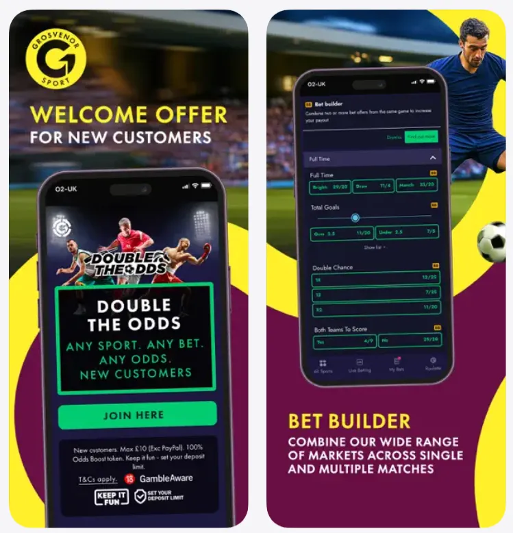 Grosvenor Sports: Best joint UK sportsbook & casino platform