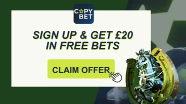 Copybet sign up offer: Get £20 in free bets in 2026