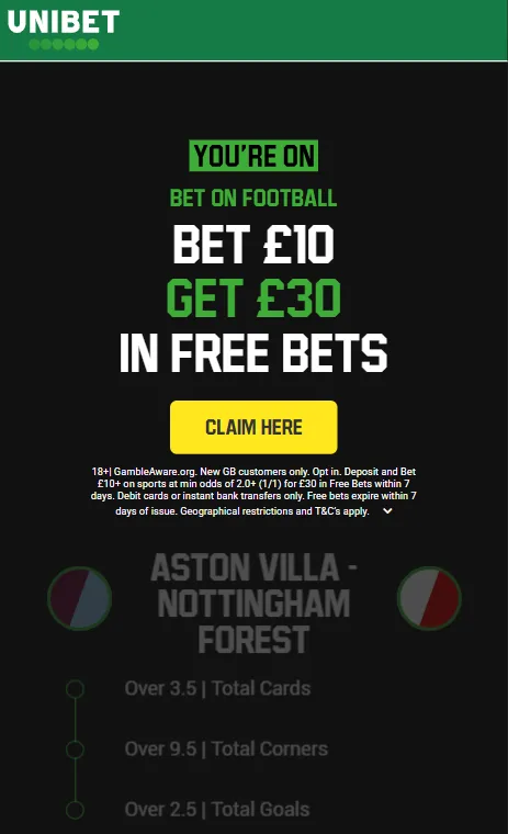 Unibet: Best betting site for live streaming and welcome offer options