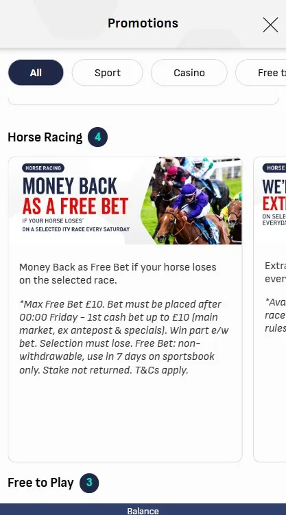 virgin bet existing customer offers and promos