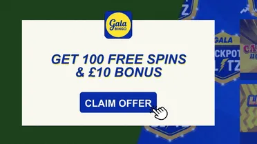 Gala Bingo welcome offer: Get a £10 bonus + 100 free spins