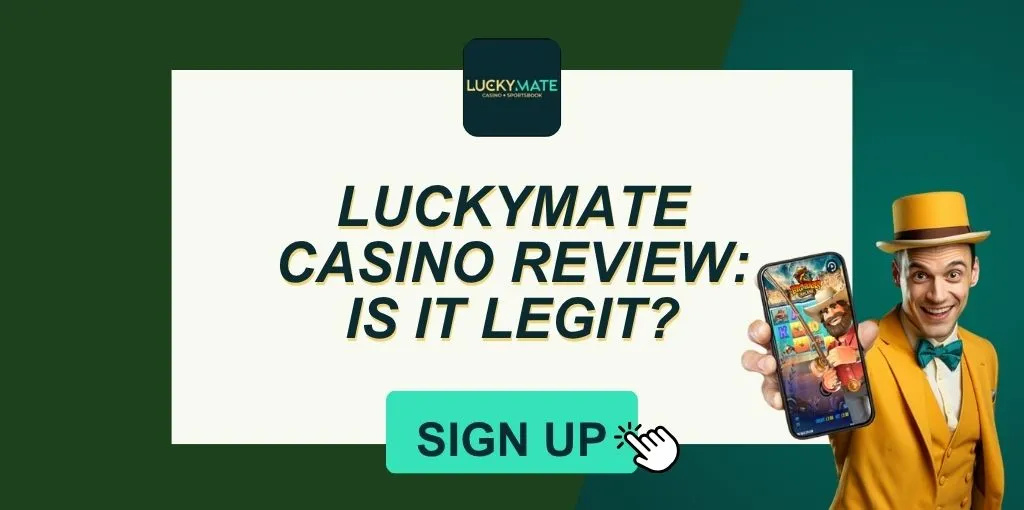 Luckymate Casino review (2025): Games variety, mobile experience & features