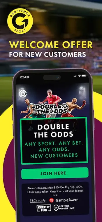 Grosvenor Sports app