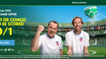 Best England vs DR Congo offers: Claim £130 in free bets