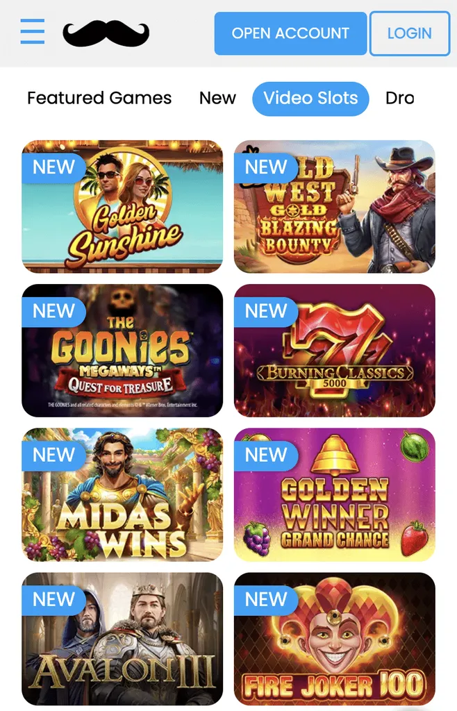 Slots games at MrPlay