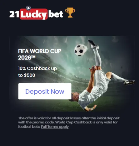21LuckyBet promos for existing customers: Bet Builder, odds boosts and cashback