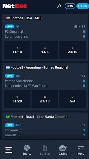 Netbet betting tools