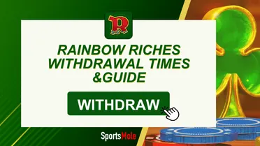 Rainbow Riches withdrawal times & guide: Methods, processing times, and common issues