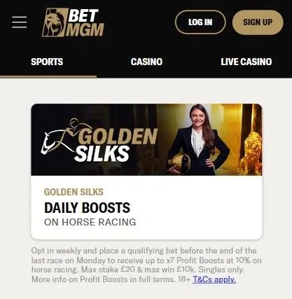 betmgm daily boost offer