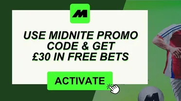 Midnite promo code 2026: Bet £10, get £30 in free bets 