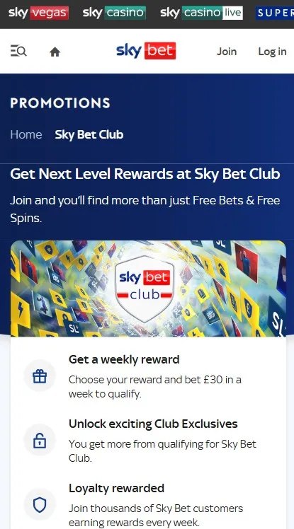Sky Bet welcome offer