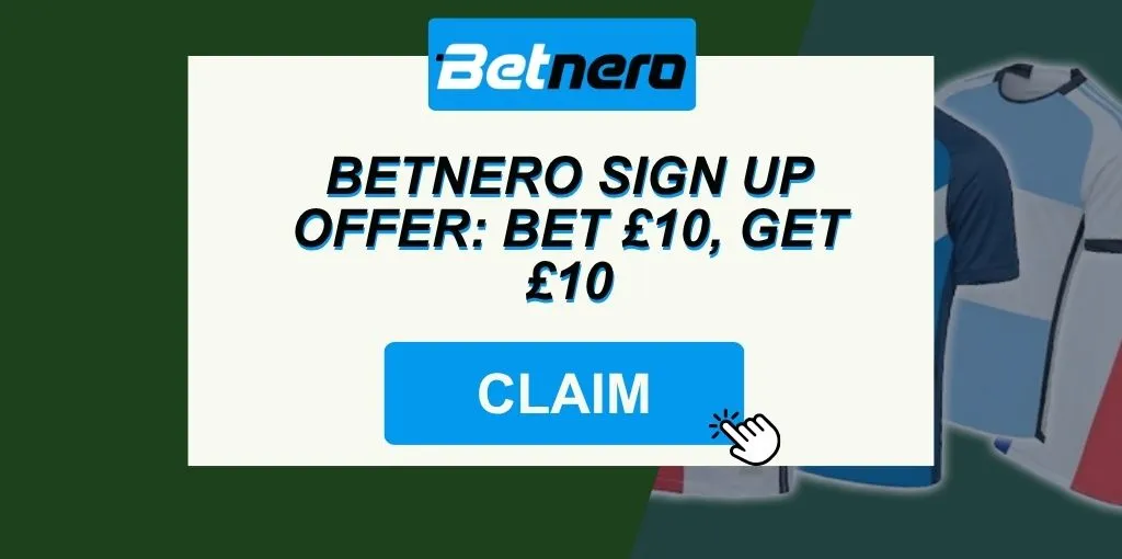Betnero sign up offer: Bet £10, get £10 in August 2026