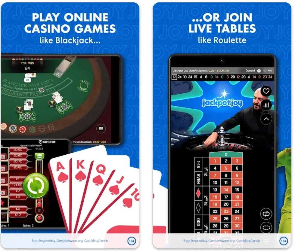 Jackpotjoy app review - User experience and ratings