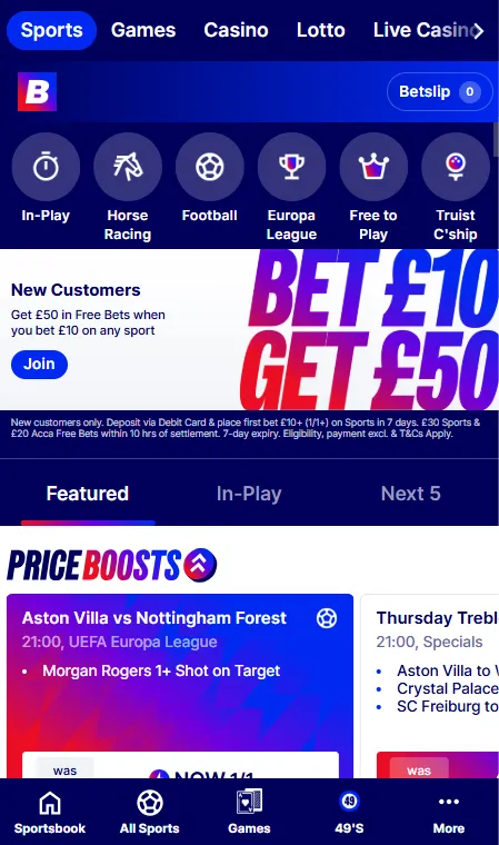 betfred - best uk bookmaker for football offers