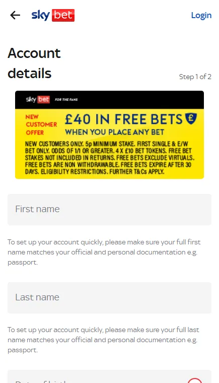 Sky Bet Grand National new customer offer: How to claim £40 in free bets - sign up process