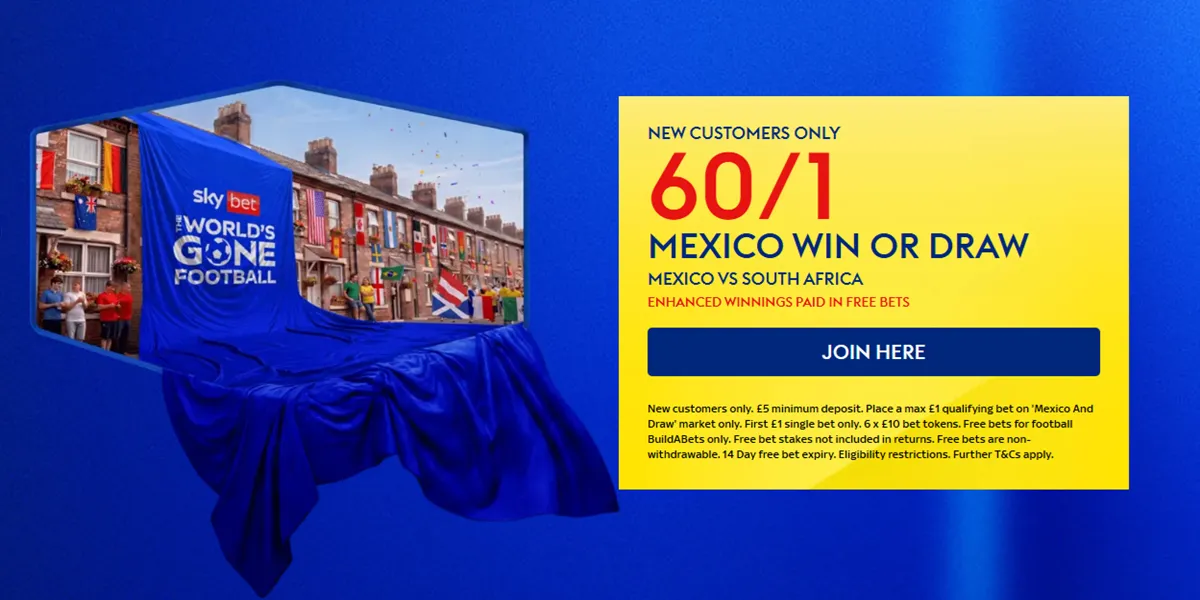 Mexico vs South Africa free bets: Get the best offers for World Cup 2026 opening game