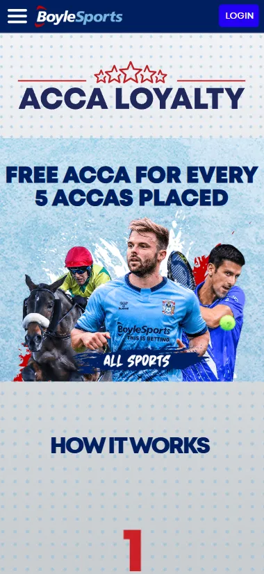 Boylesports acca loyalty programme