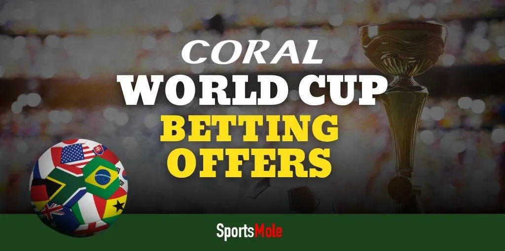 Coral World Cup offer: 66/1 on England to win Group L