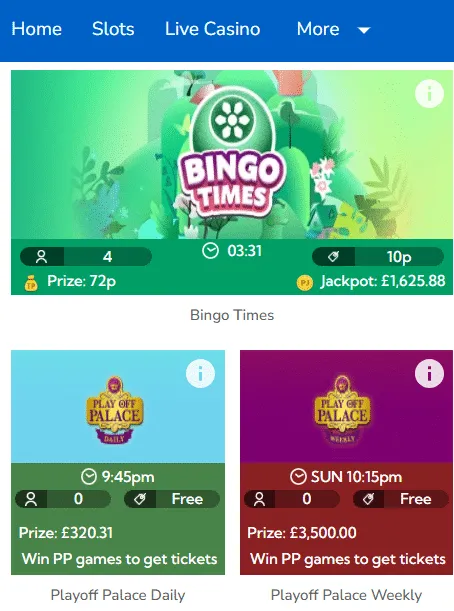 Jackpotjoy bingo review