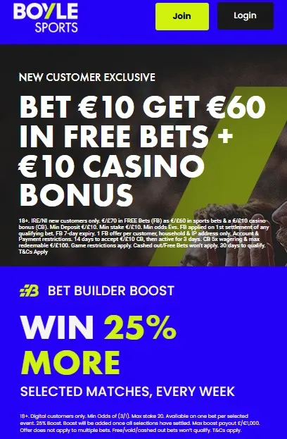 boylesports grand national day sign up offer: get 60 in free bets