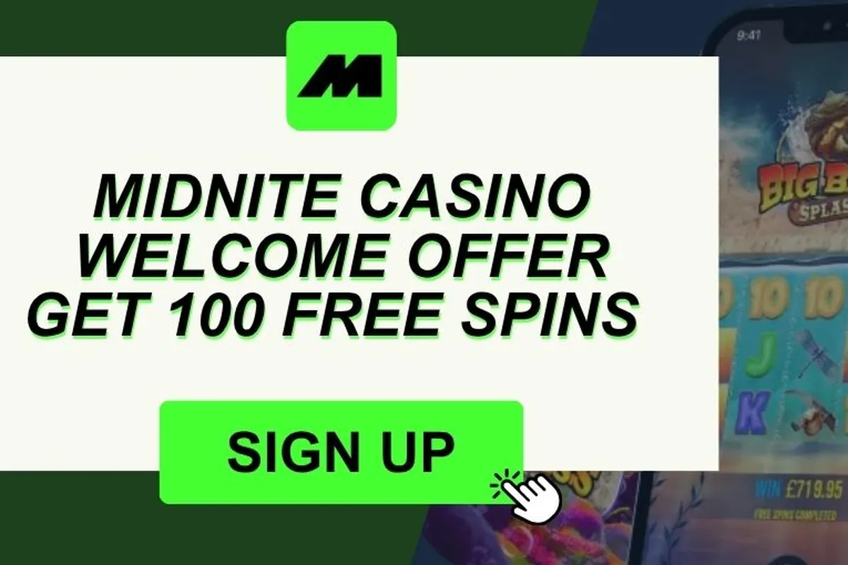 Midnite Promo Code for UK Players: Free Spin Offers, Casino Games and How to Check the Terms