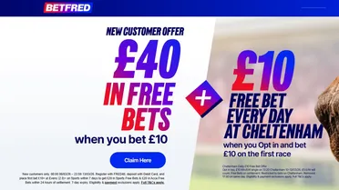 Betfred Cheltenham promo code: Get £40 and daily free bets throughout the Festival
