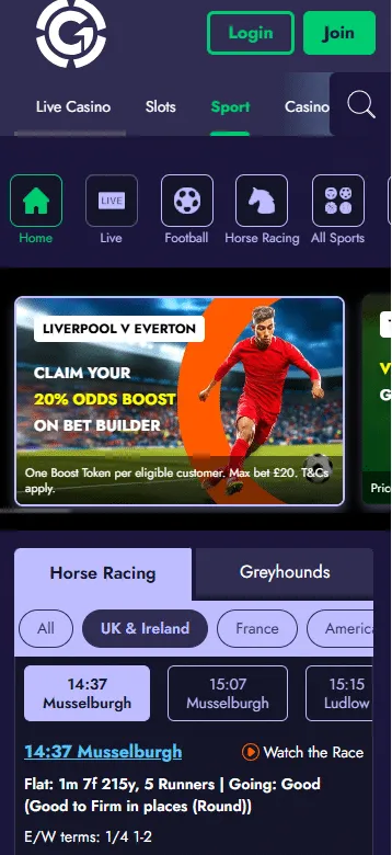 Exploring Grosvenor Sports Betting options with a variety of sports and odds available
