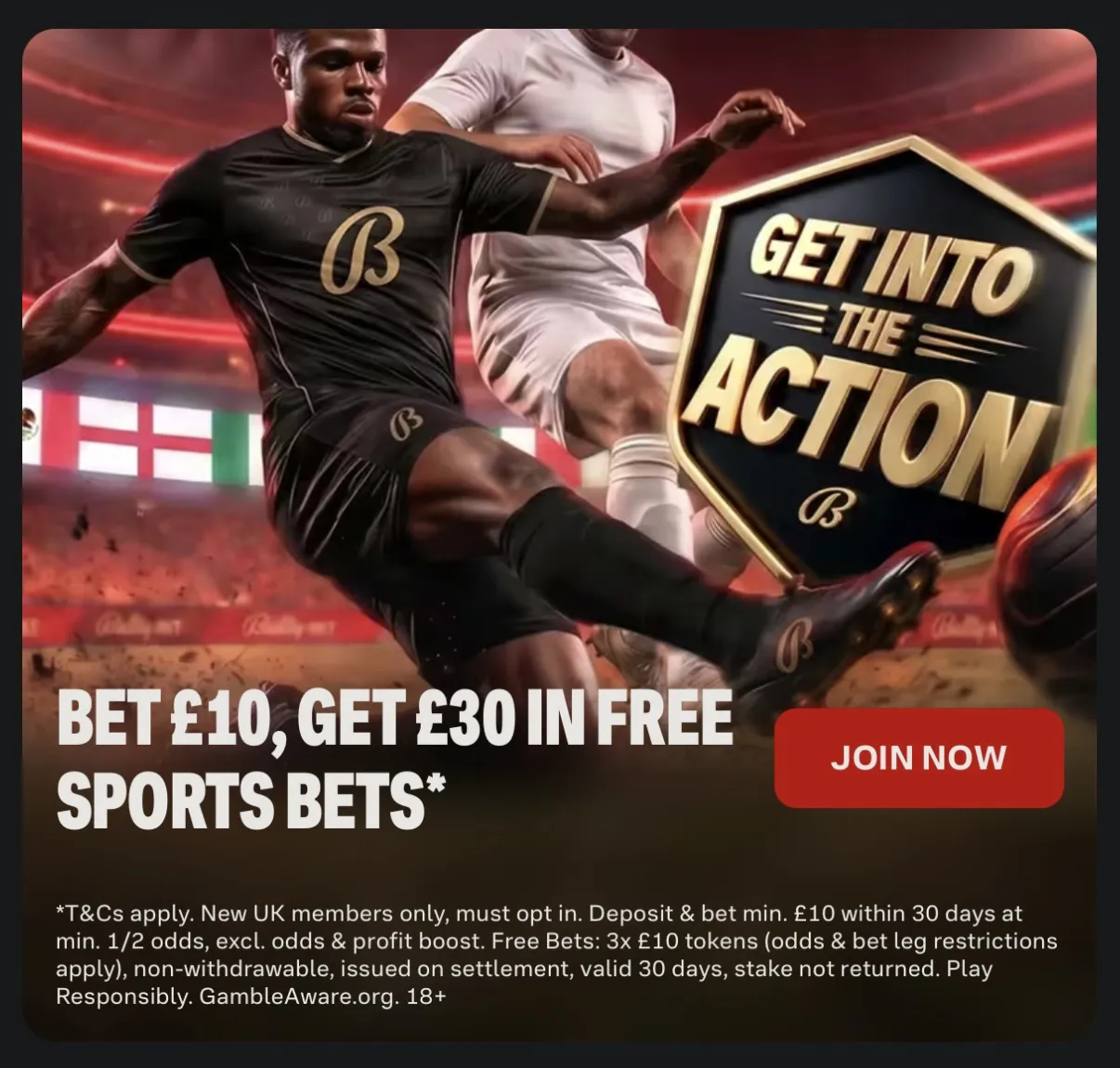 Bally Bet UK welcome offer
