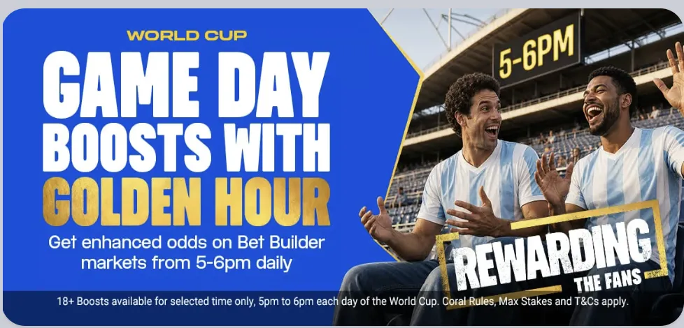 Coral World Cup offer